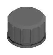 PROTECTIVE CAP, PLUG CONN, M12, BLACK