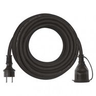 Extension Cord 10 m / 1 socket / black / guma-neopren / 230 V / 1,5 mm2, EMOS