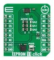 EEPROM 11 CLICK ADD-ON BOARD, I2C, 3.3V