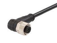 SENSOR CORD, 4P M12 R/A RCPT-PLUG, 1M