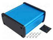 Enclosure: multipurpose; X: 115.1mm; Y: 119mm; Z: 51.6mm; aluminium GAINTA