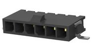 CONN, R/A HEADER, 6POS, 1ROW, 3MM, SMT