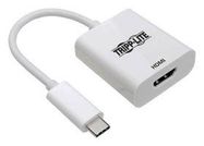 USB-C TO HDMI 4K ADAPTER, HDCP 2.2, WHT