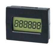 LCD COUNTER, 6 DIGIT, 6MM, 2.6 TO 3.4VDC