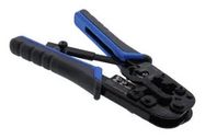CRIMP TOOL, RATCHET, 28-22AWG