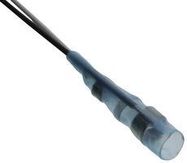 SOLDER SLEEVE, PVDF, 28MM, BLUE, 22AWG