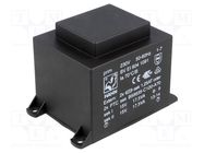 Transformer: encapsulated; 35VA; 230VAC; 15V; 15V; 1167mA; 1167mA HAHN