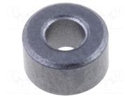 Ferrite: toroidal; L: 3mm; Øint: 2.3mm; Øout: 5mm; Core mat: K5B; 19Ω RICHCO