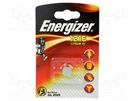 Battery: lithium; 3V; CR1216,coin; 34mAh; non-rechargeable; 1pcs. ENERGIZER