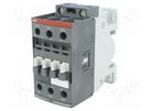 Contactor: 3-pole; NO x3; Auxiliary contacts: NC; 26A; AF; -25÷60°C ABB