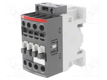 Contactor: 3-pole; NO x3; Auxiliary contacts: NC; 250÷500VAC; 16A ABB AF16-30-01-14