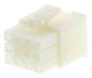 CONN HOUSING, PLUG, 12POS, 4.14MM