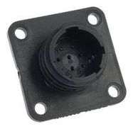 CIRCULAR CONNECTOR, RCPT, 8POS