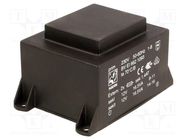 Transformer: encapsulated; 33VA; 230VAC; 12V; 12V; 1375mA; 1375mA HAHN