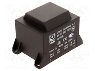 Transformer: encapsulated; 30VA; 230VAC; 12V; 12V; 1.25A; 1.25A; PCB HAHN