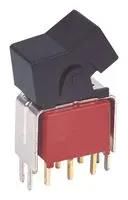 ROCKER SWITCH, DPDT, 5A, 120V/28V, TH