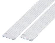 CABLE ASSY, FFC/FPC, 18POS, 1MM, WHT