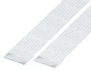 CABLE ASSY, FFC/FPC, 22POS, 1MM, WHT