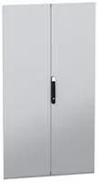 PLAIN DOOR, ENCLOSURE, STEEL, GREY