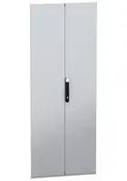 PLAIN DOOR, ENCLOSURE, STEEL, GREY
