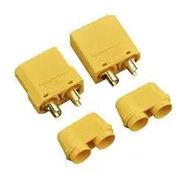 BULLET CONNECTOR, PLUG/RCPT, 40A, 500VDC