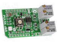 Click board; prototype board; Comp: NE555; generator; 3.3VDC,5VDC MIKROE