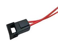 FUSE HOLDER, 15A, WIRE LEADED