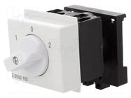Module: rotary switch; 250VAC; 20A; IP20; for DIN rail mounting EATON ELECTRIC