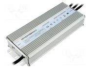 Power supply: switching; LED; 300W; 12VDC; 22.9A; 90÷305VAC; IP67 INVENTRONICS