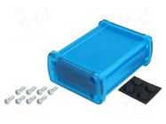 Enclosure: multipurpose; X: 68.7mm; Y: 89mm; Z: 35.2mm; aluminium GAINTA
