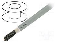 Wire: control cable; OZ-HF; 2x0.5mm2; PVC; grey; stranded; Cu; 5mm HELUKABEL