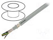 Wire: control cable; PURO-JZ-HF-YCP; 4G1.5mm2; grey; stranded; Cu HELUKABEL