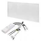 LED panel 30×60 rect., built-in, white, 18W neutral white, Emergency, EMOS