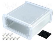 Enclosure: multipurpose; X: 115.1mm; Y: 119mm; Z: 51.6mm; aluminium GAINTA