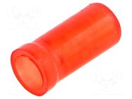 Quick splice; for cable; crimped; Contacts: copper; tinned; red TE Connectivity