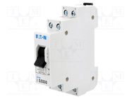 Module: toggle switch; 230VAC; 16A; IP40; for DIN rail mounting EATON ELECTRIC