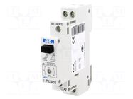 Module: pushbutton switch; 250VAC; 16A; IP40; 17.5x90x60mm; 230V EATON ELECTRIC