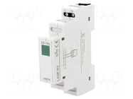 Module: voltage indicator; 230VAC; IP20; for DIN rail mounting ZAMEL