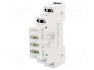 Module: voltage indicator; 3x400VAC; IP20; for DIN rail mounting ZAMEL