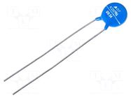 Varistor: metal-oxide; THT; 250VAC; 320VDC; 390V; 1200A; Ø9mm; 19J EPCOS