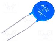 Varistor: metal-oxide; THT; 95VAC; 125VDC; 150V; 6500A; -40÷105°C EPCOS