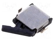 Switch: detecting; Pos: 2; SPST-NO; 0.001A/30VDC; black; SMT; 0.3N OMRON Electronic Components
