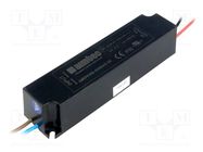 Power supply: switching; LED; 15W; 36÷50VDC; 0.3A; 90÷264VAC; IP20 AIMTEC