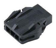 CONNECTOR HOUSING, PLUG, 3POS, 3MM