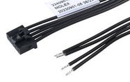 CABLE ASSY, 5P RCPT-FREE END, 600MM, BLK