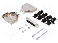 Connector: D-Sub; PIN: 25; plug; female; straight; soldering MH CONNECTORS