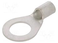 Tip: ring; M12; 10÷16mm2; crimped; for cable; non-insulated; tinned JST