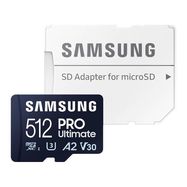 Memory card Samsung MicroSDXC PRO Ultimate 512GB 200MB/s UHS-I/U3 (MB-MY512SA/WW), Samsung