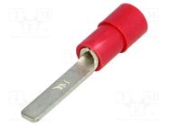 Tip: flat; 3mm; 0.25÷1.5mm2; crimped; for cable; insulated; tinned BM GROUP