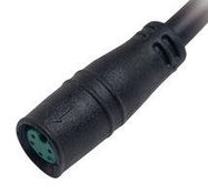 CABLE, 6P CIR RCPT-FREE END, 0.3M